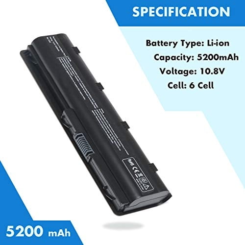 Batería NATNO para portátil HP Pavilion Serie G7 g7-1070us g7-107 593553-001 10.8V 5200mAh