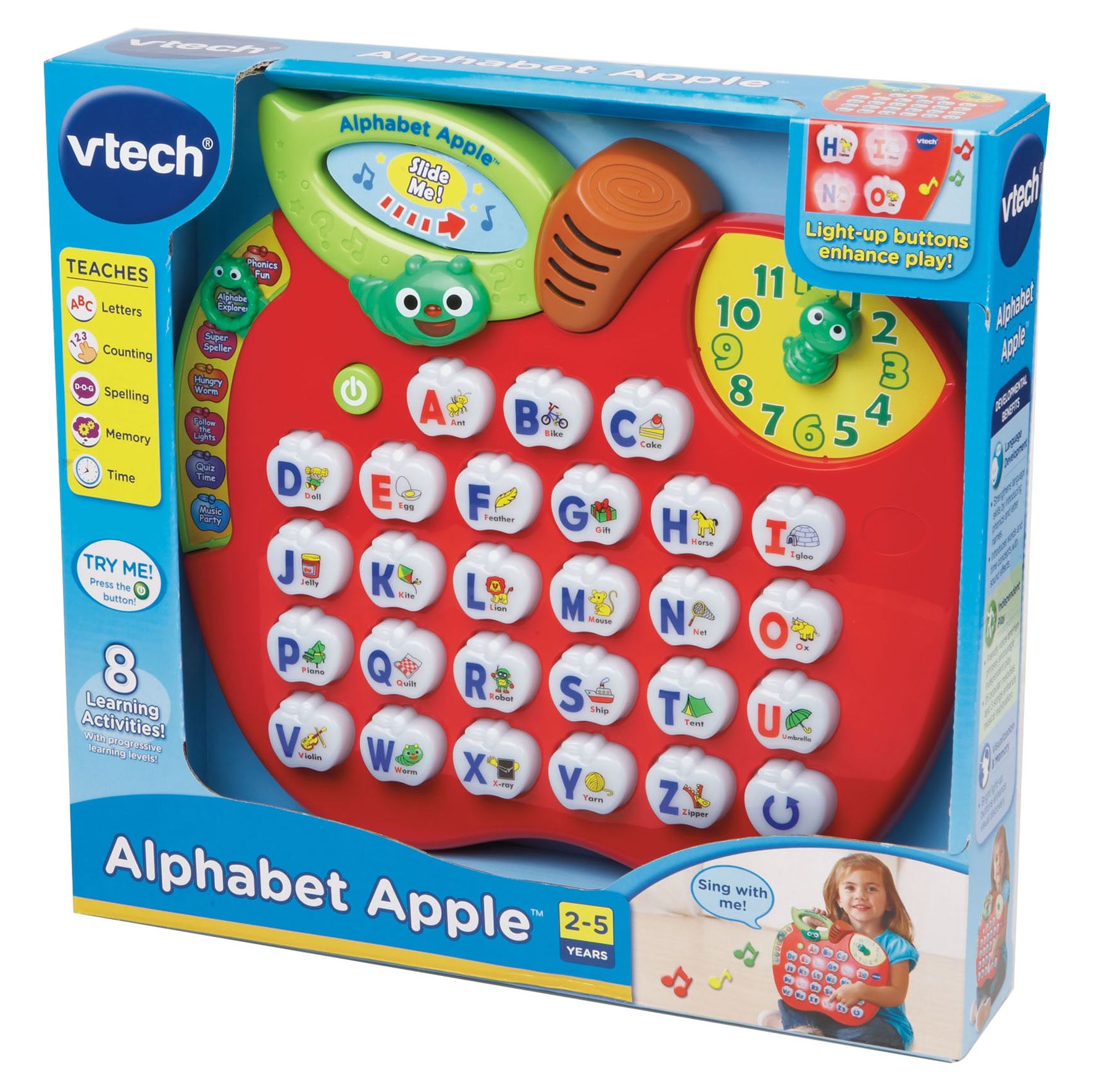 VTech, Alphabet Apple, ABC Learning Toy, Preschool Toy - image 5 of 5