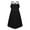 Black, variant on vastwit Girls Chiffon Ballet Dancer Dress Spaghetti Straps Gymnastics Skater Tulle Leotard Pink XXL