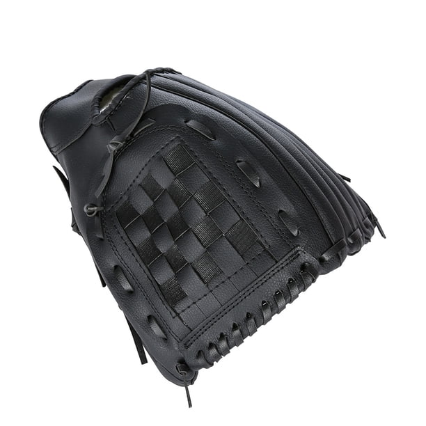 Naiovety Guante de béisbol Deportes al aire libre Béisbol Softbol Práctica Guante de entrenamiento Equipo deportivo 10.5 / 11.5 / 12.5 Pulgadas Béisbol negro 12.5 pulgadas Naiovety OD000036-06B