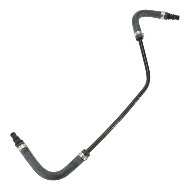 Tubería de respiradero del tanque de expansión Unique Bargains No.A2045010125 Conexión del motor Manguera de agua para Mercedes Benz Clase C W204 2007-2014 Goma Negra Buen Sellado