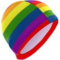 thumbnail image 1 of FYBTO Casquette de Natation Gay Pride Arc-en-Ciel Unisexe Adulte FYBTO Polyester, 1 of 4