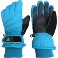 thumbnail image 1 of Gant de Ski Imperméable pour Enfants avec Crêtes (Turquoise, 5-6 Ans), 1 of 5