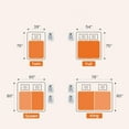 thumbnail image 2 of Twin Heated Mattress Pad, Quilted Electric Bed Warmer, 12 Heat Settings, 10-Hour Auto Shut-Off, Machine Washable, ETL Certified (75×39"), 2 of 7