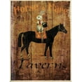 thumbnail image 2 of Giacopelli, Jason 12x14 White Modern Wood Framed Museum Art Print Titled - Horse and Hare Tavern, 2 of 4
