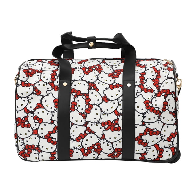 Bolsa de viaje con ruedas Hello Kitty AOP 43 cm, con licencia oficial