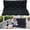 Black, variant on YLLN Outdoor Swing Cushions with Backrest, Waterproof Porch Swing Cushions Replacement, 4" Thicken Bench Cushion with Ties for Backyard Patio Lawn Garden, 60*40 in