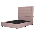 thumbnail image 2 of Box Base Cama Matrimonial+Cabecera Blend Rosa, 2 of 8