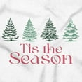 thumbnail image 2 of Classic Christmas Tree Tis The Season Crewneck T Shirts Boy Girl Brisco Brands S, 2 of 6