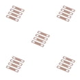 thumbnail image 3 of Wosthever 4 Pieces Brass Neck Wedges Metal 0.2mm Adjust Heightening Shims Connection 0.5mm Replacement Gasket Instrument Parts Accessories Type2 NO2 Wosthever CBP470908, 3 of 6