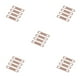 thumbnail image 1 of Advancent 4 Pieces Brass Neck Wedges Metal Shims Instrument Gasket Heightening Replacement Accessories Connection 0.2mm 0.5mm Adjust Parts Type2 NO2 Advancent CBP470908, 1 of 6