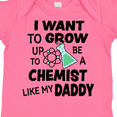 thumbnail image 4 of Inktastic I Want to Grow Up to Be a Chemist Like My Daddy Boys or Girls Baby Bodysuit, 4 of 5
