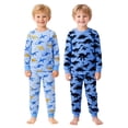 thumbnail image 3 of BenBen Kids Toddler Boy Pajamas Pj Set Long Sleeve Snug Fit Soft & Cozy Sleepwear Loungewear 2-Pack - Size 2Y to 10Y, 3 of 6