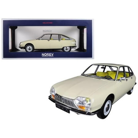 Norev 181623 1 isto 18 1971 Citroen GS Erable Diecast Model Car, Beige