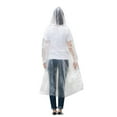 thumbnail image 3 of Adult Disposable Emergency Rain Poncho Hooded Lightweight Waterproof 1 Pack, 3 of 5