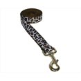 thumbnail image 1 of 6 ft. Leopard Dog Leash, White & Brown - Large, 1 of 1