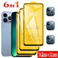 thumbnail image 1 of Glass Film For Iphone 15 14 13 Pro Max 9D Glass  iphone 15 Glass For Iphone 14 Pro Max Tempered Glass Apple Iphone 14 13 11 12 15 Pro Protective Glass Film Iphone 13 12 Screen Protector I, 1 of 6