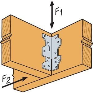 100 Count Simpson A35Z 1-7/16 x 4-1/2-In Framing Anchor ZMAX