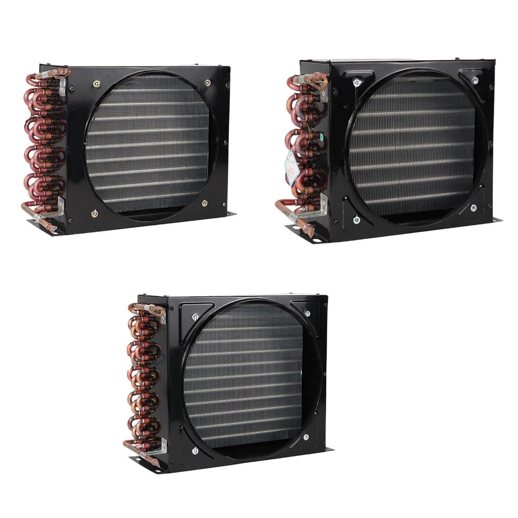 Osdhezcn Heavy Duty Freezer Refrigerator Condenser Small Copper Tube Aluminum Fin Air Cooled Water Cooled Cold Storage Radiator