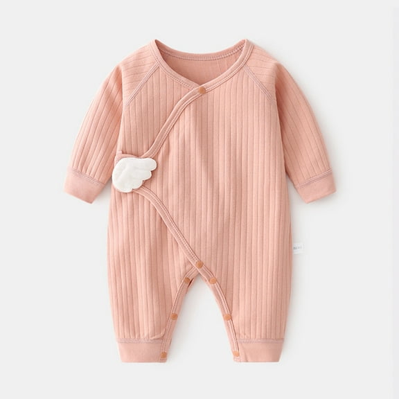 Trendy Girls Bodysuits Jumpsuit Long Sleeve Zipper Romper for Baby Fashionable Comfort and Style