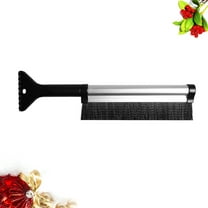 LABSERRON Extendable Telescoping Snow Brush with Ice Removal Function 1Set for Vehicle Owners in Winter Season