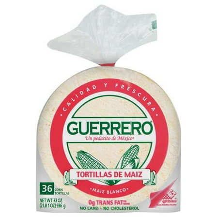 Gruma Guerrero Corn Tortillas, 36 ea