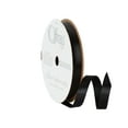 thumbnail image 3 of Offray Ribbon, Single Face Satin Ribbon, Black, 3/8" x 18 feet, Polyester Ribbon, 1 Each, 3 of 8