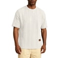thumbnail image 2 of Mens Short Sleeve T-Shirts Summer Crew Neck Tees Tops for Men Pullover Textured Solid Color Dressy Casual Tshirts Shirts, 2 of 8