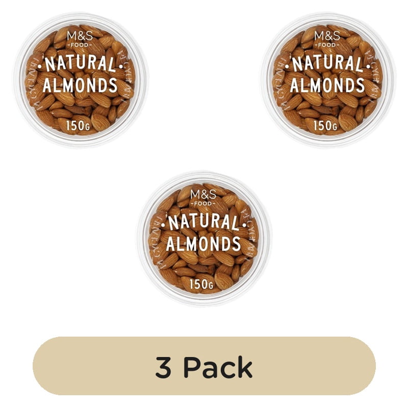 M&S Almonds 150g, British Import (Pack of 3)