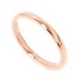 thumbnail image 2 of 2mm 14K Rose Gold Comfort Fit Plain Wedding Band, 2 of 2