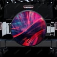 thumbnail image 1 of Colorful Abstract Painting Polyester Universal Spare Wheel Tire Cover Custom Tire-Covers for Trailer RV SUV Truck Camper, 1 of 5