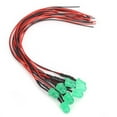thumbnail image 2 of 12V 8mm LED Lamp Beads (50PCS) for Electrical Conductivity - Green Jade Green, 2 of 10