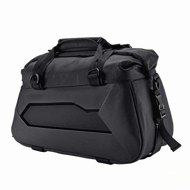 Équipement de Cyclisme : WEST Bike Extensible 13 L-25 L Sac Fourre-Tout Rigide pour Siège Arrière, Porte-Bagages de Bicyclette Multifonction en PVC+TPU avec Conception Portative, Type A/B/C en Option, 400x230x200 mm, Noir