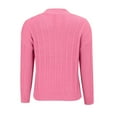 thumbnail image 6 of Cardigan Sweaters for Women Long Sleeve Button Down V Neck Spring Fall Casual Hot Pink Cardigan XXXL, 6 of 6