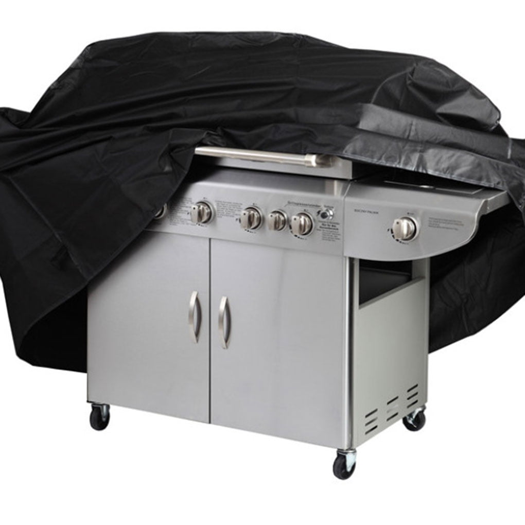 Weather Resistant PVC Half Length Thermos BBQ Grill Cover 