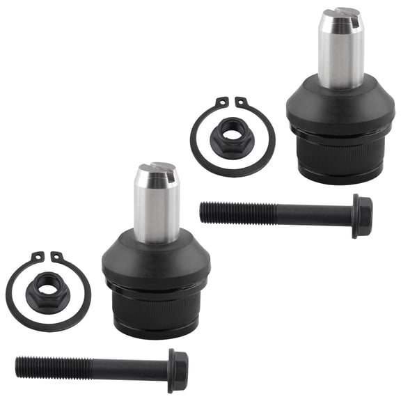 BOXI 2pcs Front Upper Ball Joint Assembly Set Fit for Ford F-150 1987-1996 / for Ford F-250 1987-1997 / for Ford F-250 HD 1997 / for Ford F-350 1987-1997 - FIT 2WD ONLY | K8432