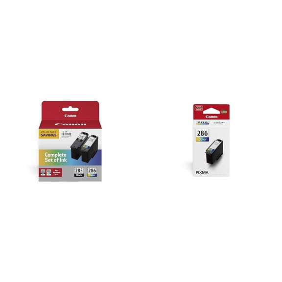 Cartucho de tinta Canon PG-285 negro/color CL-286 (2 cartuchos)