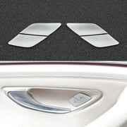 KERISTE for Benz C E Glc Class W205 W213 X253 Door Lock Unlock Buttons Cover