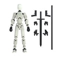 thumbnail image 2 of Merryxd Titan 13 Figura de acción Ensamblaje Completado Dummy 13 Figura de acción Lucky 13 Figura de acción T13 Figura de acción Impreso en 3D Multiarticulación móvil Nova 13 Figura de acción Juguete, 2 of 5