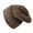 Coffee, variant on Diufon Unisex Knitted Warm Hat Winter Thickened Ear Covered Stretch Beanie Hats Outdoor Ski Cap for Women Men
