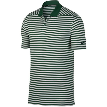 Nike Dry Victory Stripe Mens Golf Polo Gorge Green, Small | Walmart Canada