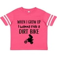 thumbnail image 3 of Inktastic Motocross Dirt Biking Future Dirt Biker Boys or Girls Toddler T-Shirt, 3 of 5