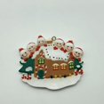thumbnail image 1 of Adornos navideños de la familia Newstar, adornos colgantes, adornos navideños para árboles de Navidad, adornos navideños para parejas de erizos, 1 of 4