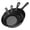 4 Pcs, variant on 3-Piece Pre-Seasoned Cast Iron Skillet Set (Non-Stick/Handle),Grilling/Cooking Set