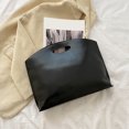 thumbnail image 2 of Bolsos Para Mujer Bolsos Para Mujer Bolsos retro para mujer Bolso para computadora portátil Maletín de cuero de PU Tote de oficina (Negro), 2 of 5
