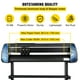 thumbnail image 3 of Máquina cortadora de vinilo VEVOR, paquete de plotter de corte de alimentación de papel actualizado de 28 pulgadas, impresora de vinilo de fuerza y velocidad ajustable con potentes motores paso a paso, 3 of 9