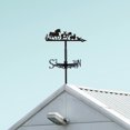 thumbnail image 5 of Iron Wind Direction Indicator Weathervane for Outdoor Garden Wind Measuring Tool Animals 218x350mm, 5 of 7