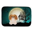 thumbnail image 3 of Halloween Scary Pekingnese Cream Dish Drying Mat, 3 of 6