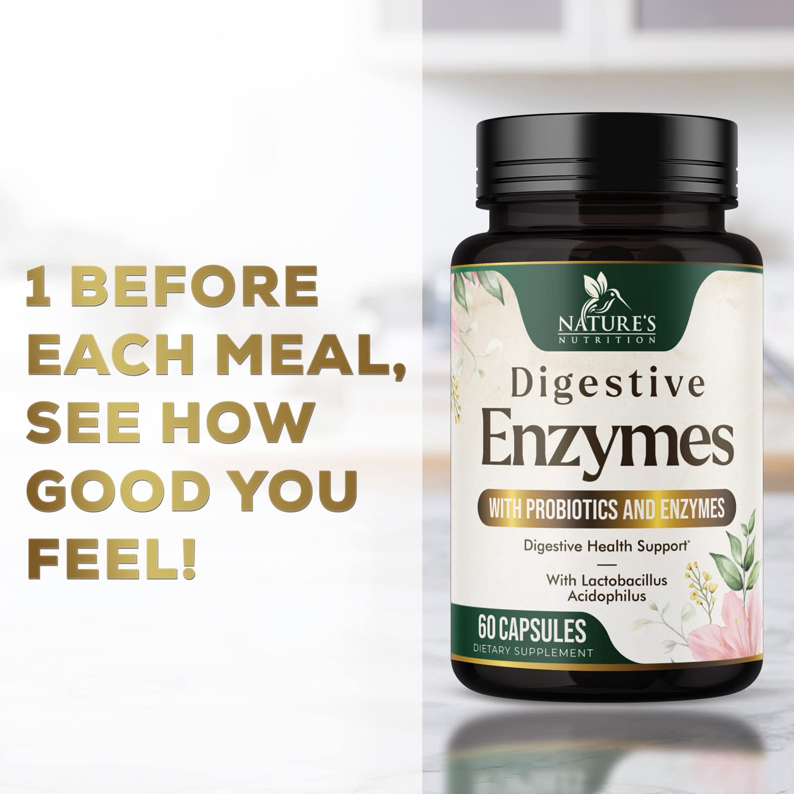 Digestive Enzymes With Probiotics And Bromelain Extra Strength Digestive Enzyme Health 6539