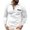 White, variant on TIANZEN Men's Spring And Summer Daily Casual Patchwork Checkered Lapel Long Sleeved Top Mens Colla Shirt